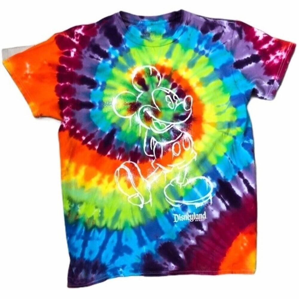 Tie dye Mickey Mouse Disneyland Resort‎ T-shirt M